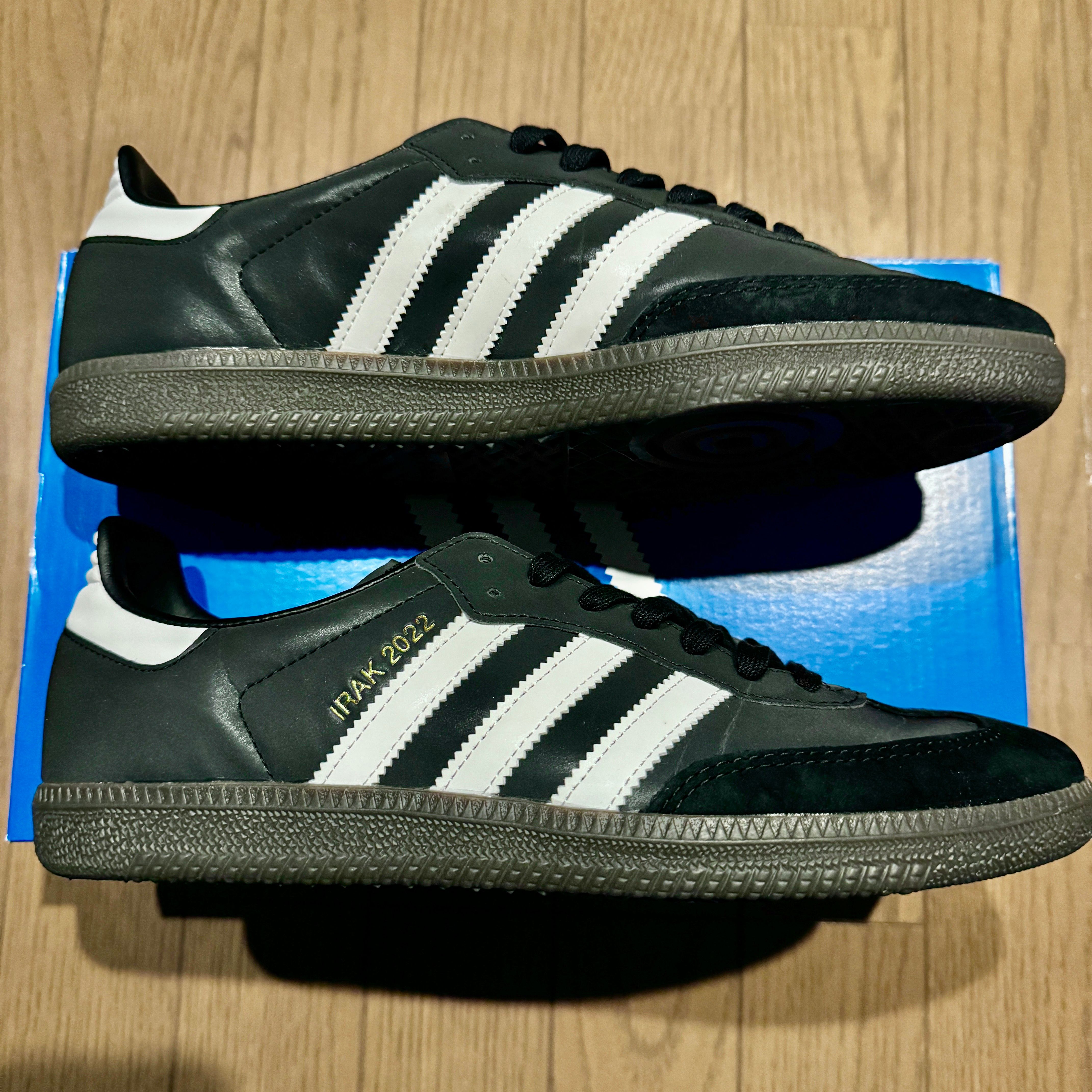 adidas Samba Irak "Core Black/Gum"