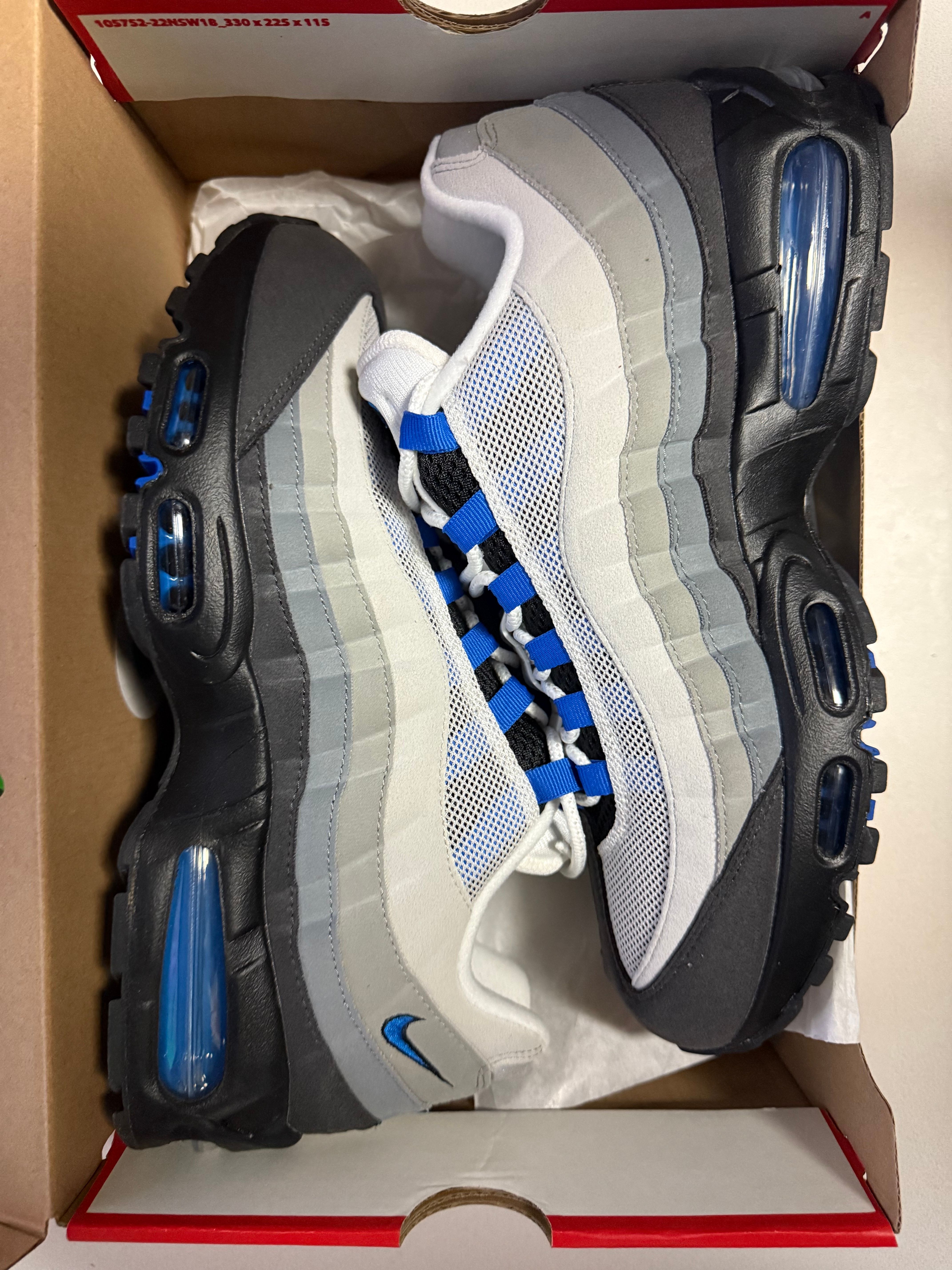Nike Air Max 95 OG Big Bubble "Cool Grey/Blue Spark"