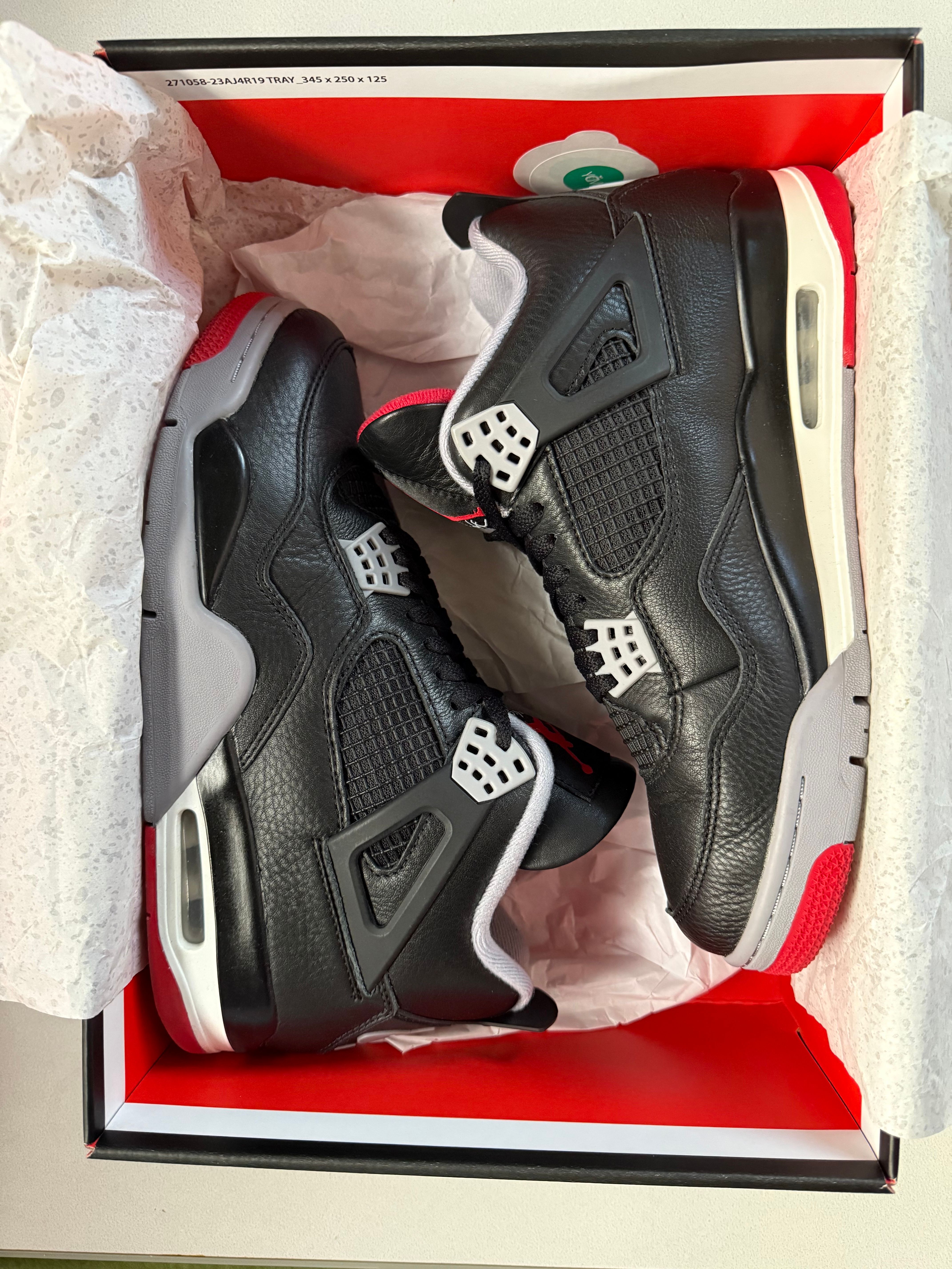 Nike Air Jordan 4 Retro "Bred Reimagined"