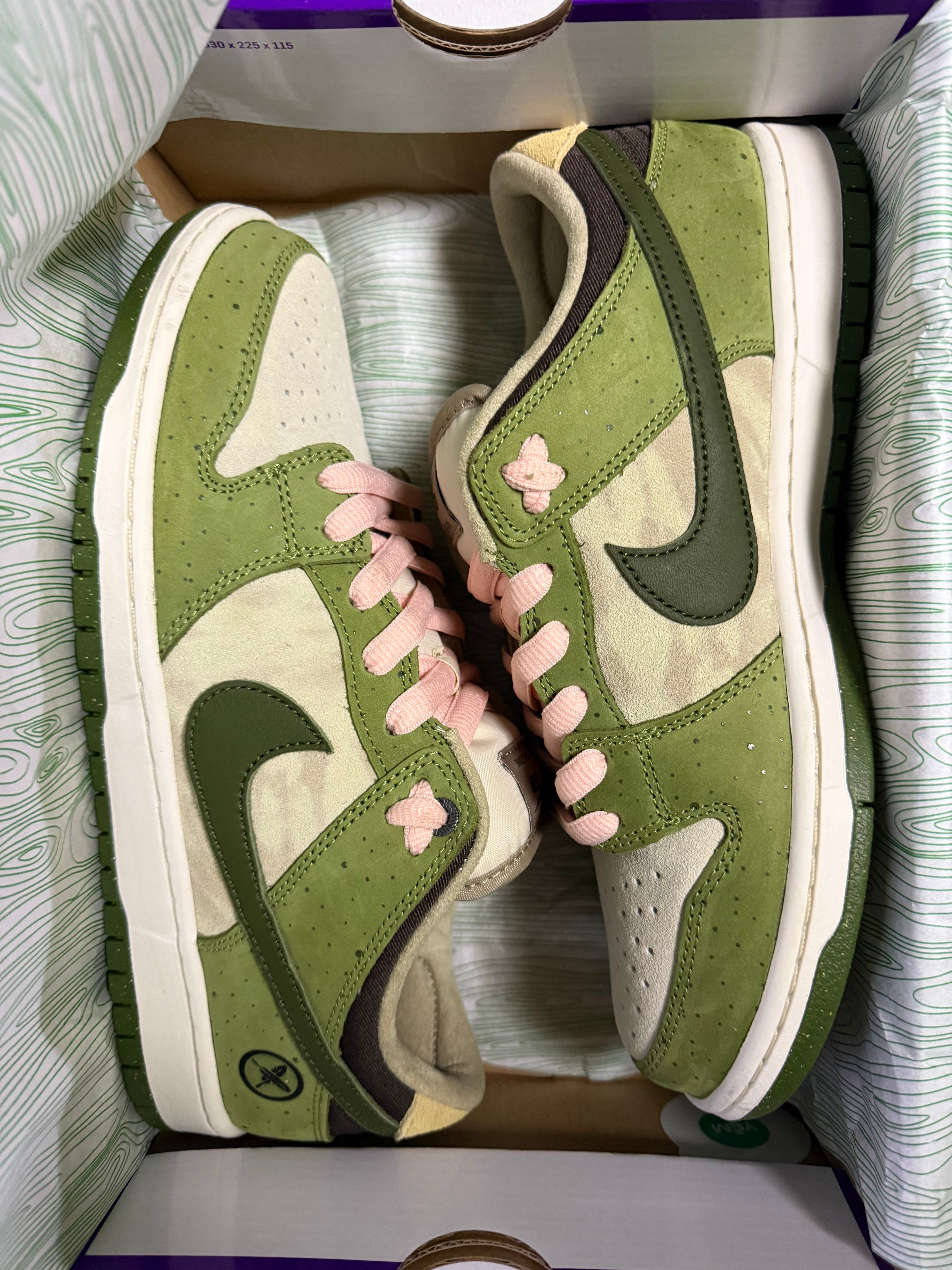 Yuto Horigome × Nike SB Dunk Low "Matcha"