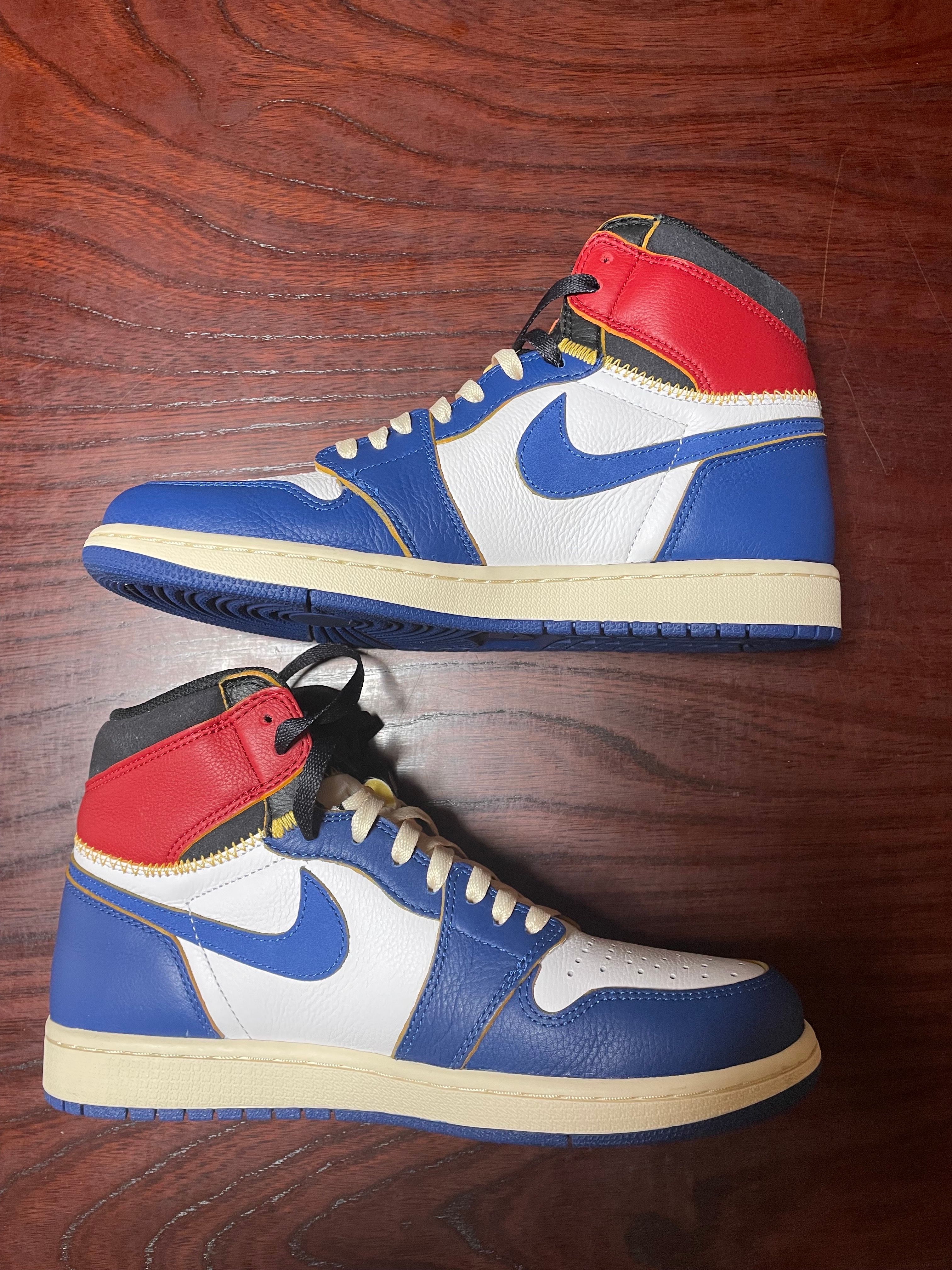 Union × Nike Air Jordan 1 Retro High OG NRG "Storm Blue/Varsity Red"