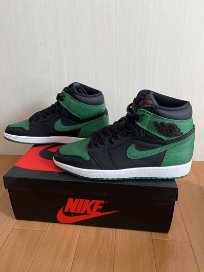Nike Air Jordan 1 Retro High OG "Black/Pine Green" (2020)