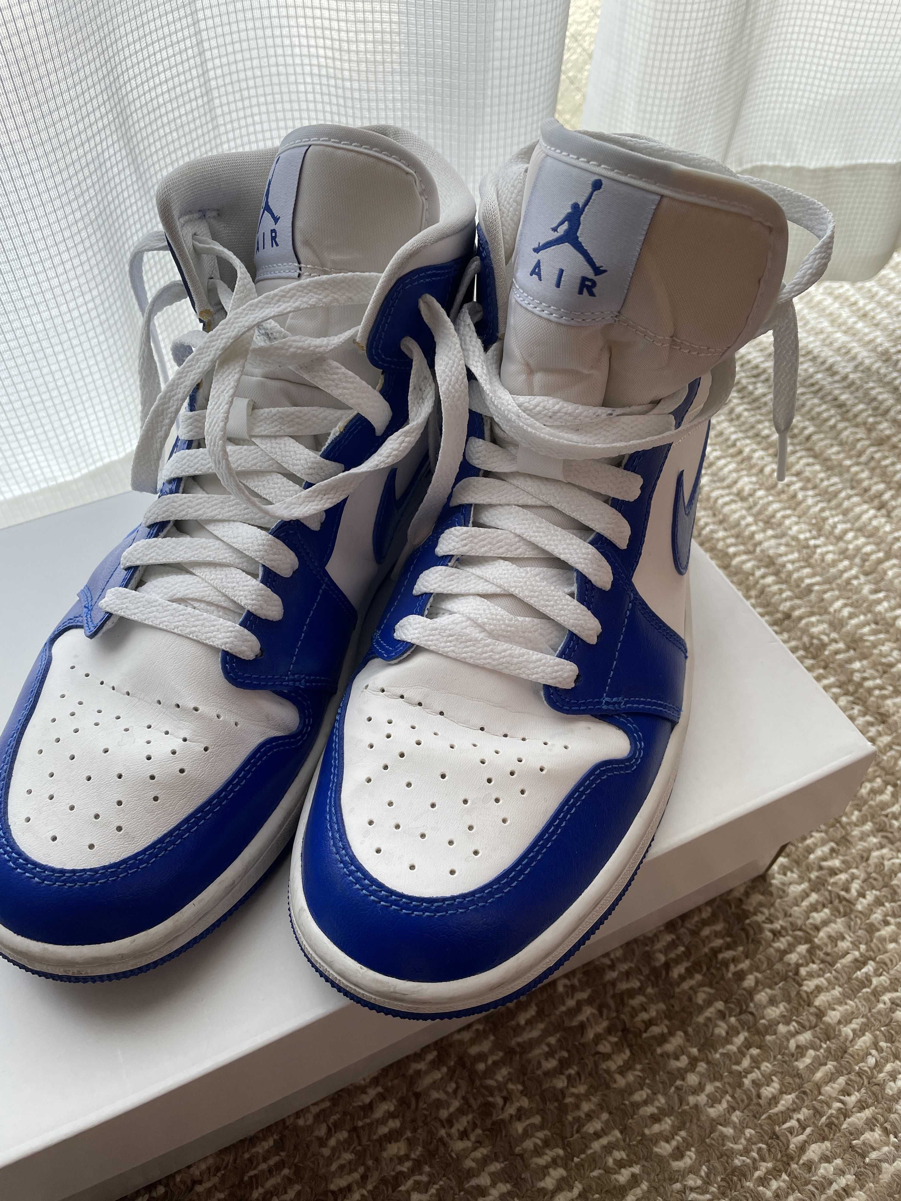Nike Women's Air Jordan 1 Mid "Kentucky Blue"