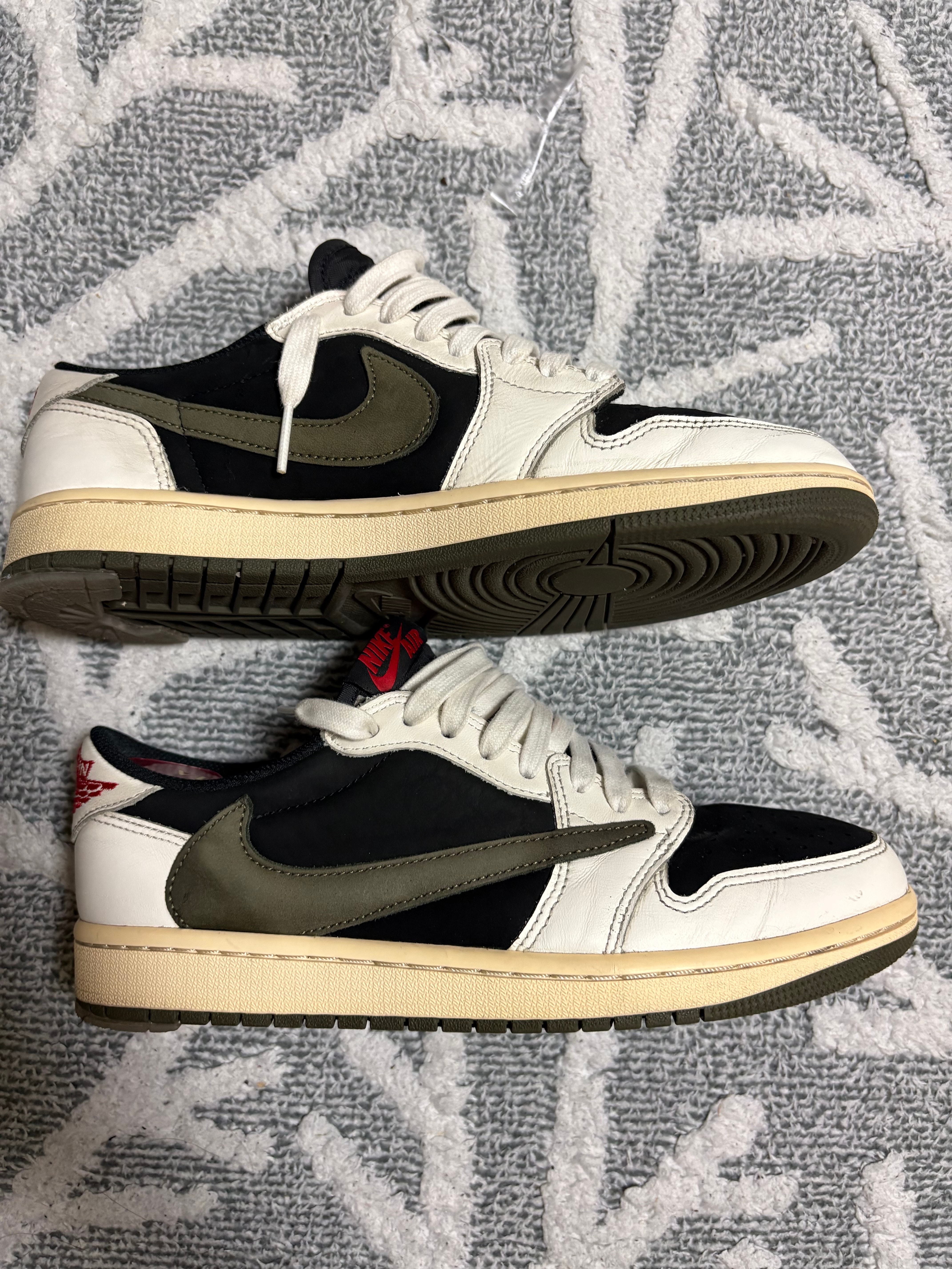 Travis Scott × Nike Women's Air Jordan 1 Low OG "Medium Olive"