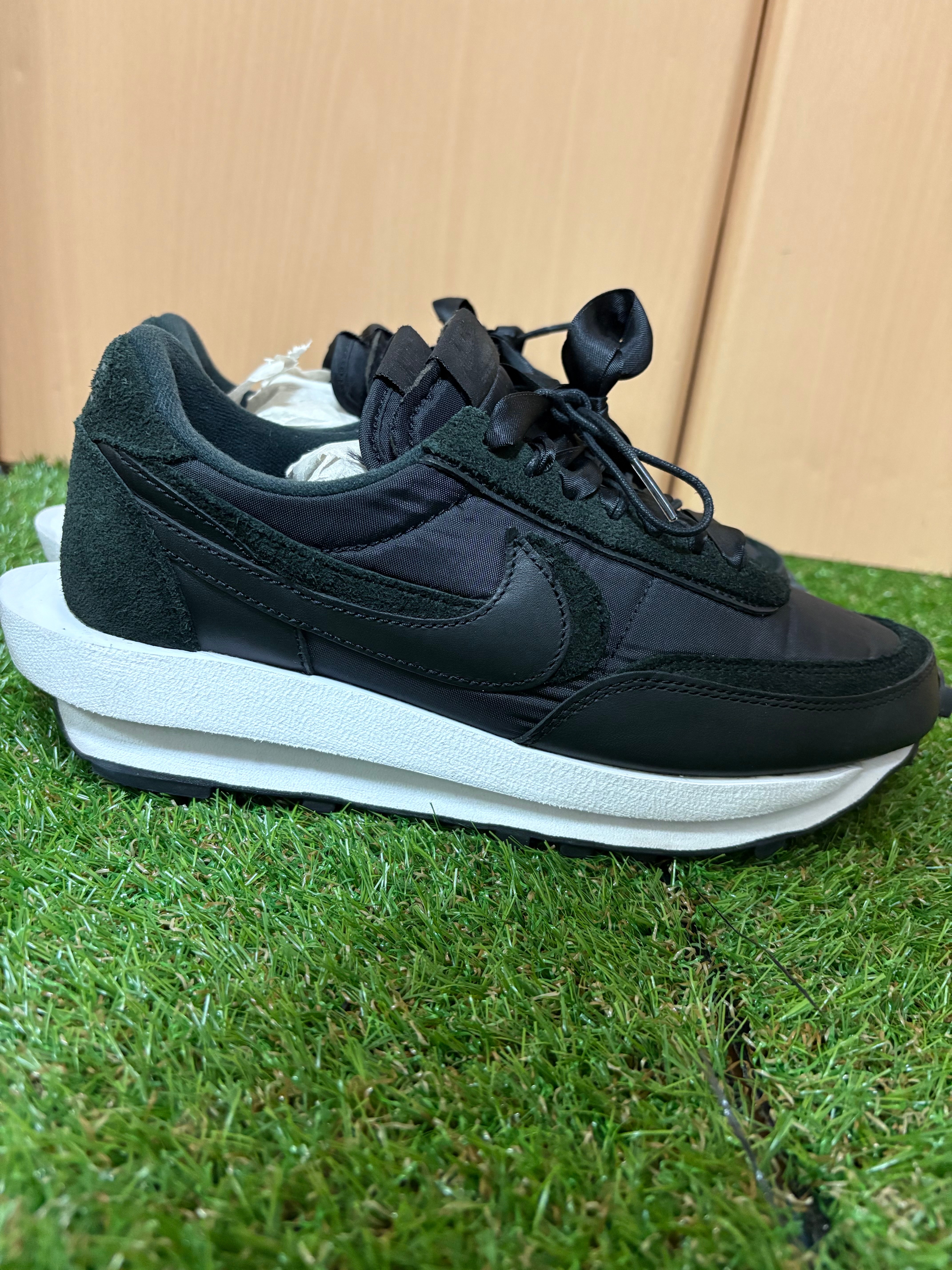 sacai × Nike LDV Waffle "Triple Black"