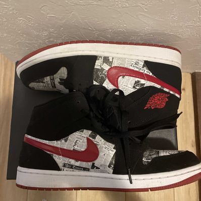 Nike Air Jordan 1 Mid "Newspaper"