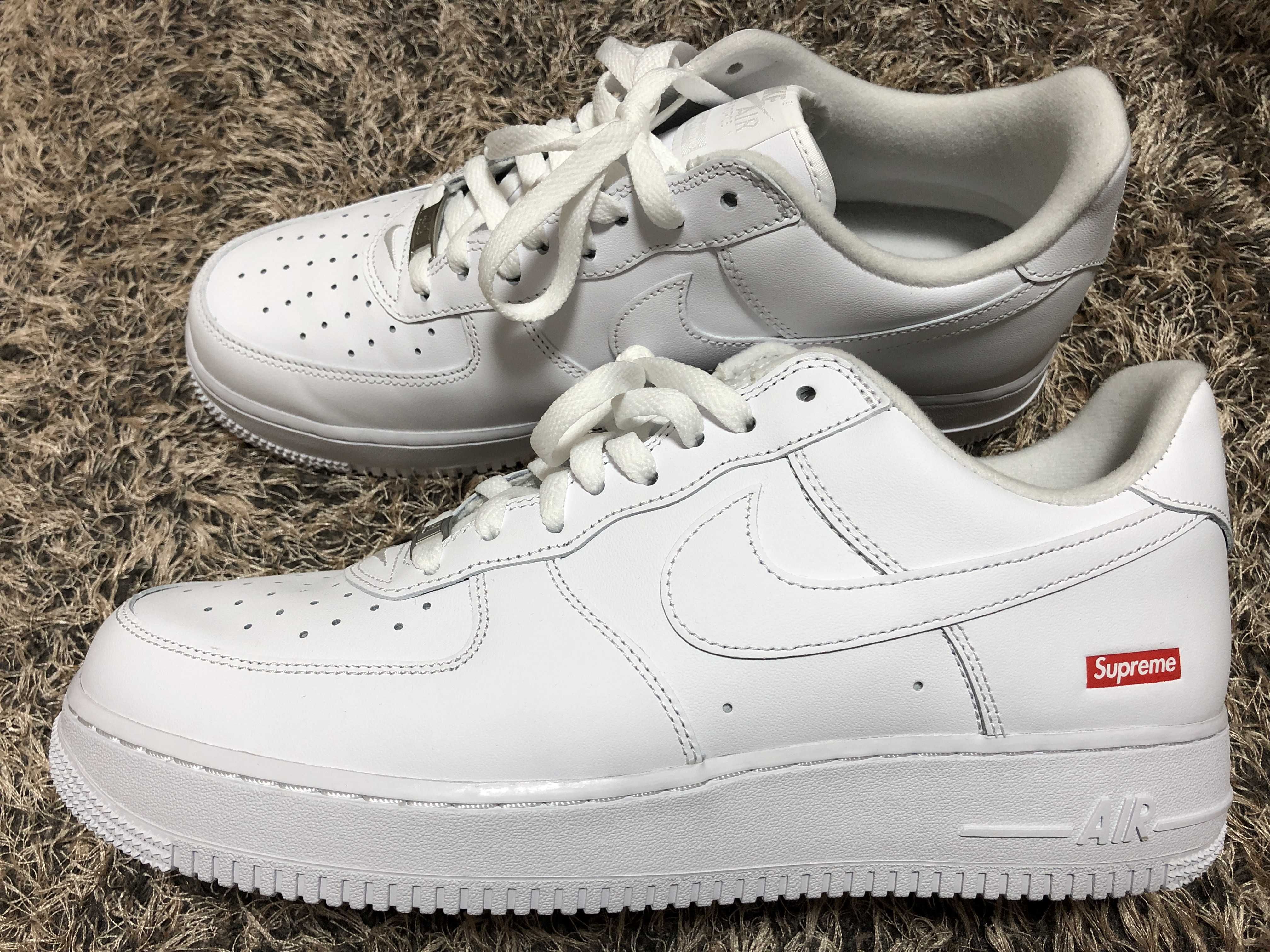 Supreme × Nike Air Force 1 Low "White"
