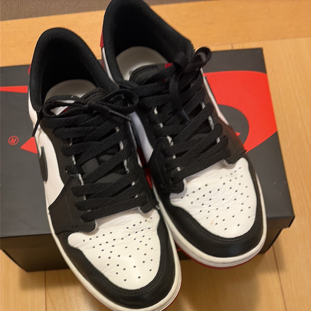 Nike Air Jordan 1 Retro Low OG "Black Toe"