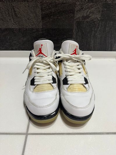 NIKE GOLF AIR JORDAN 4 "WHITE CEMENT"