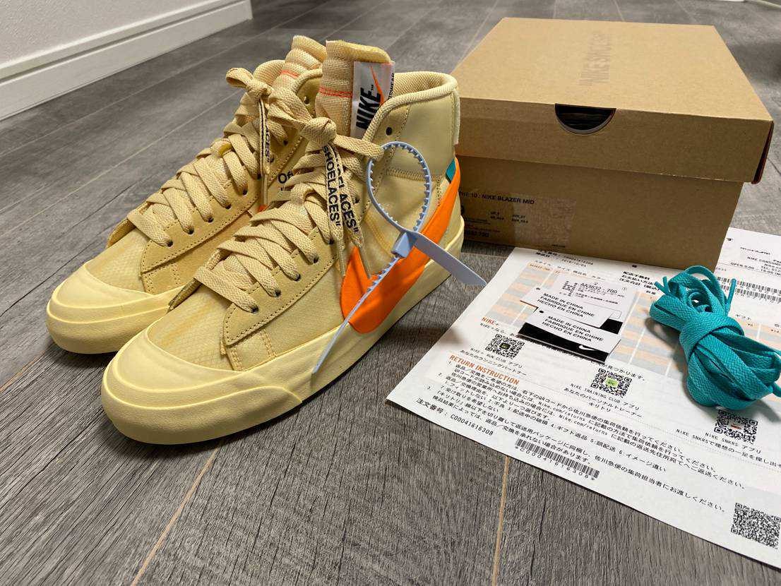 Off-White × Nike Blazer Mid "All Hallows Eve"