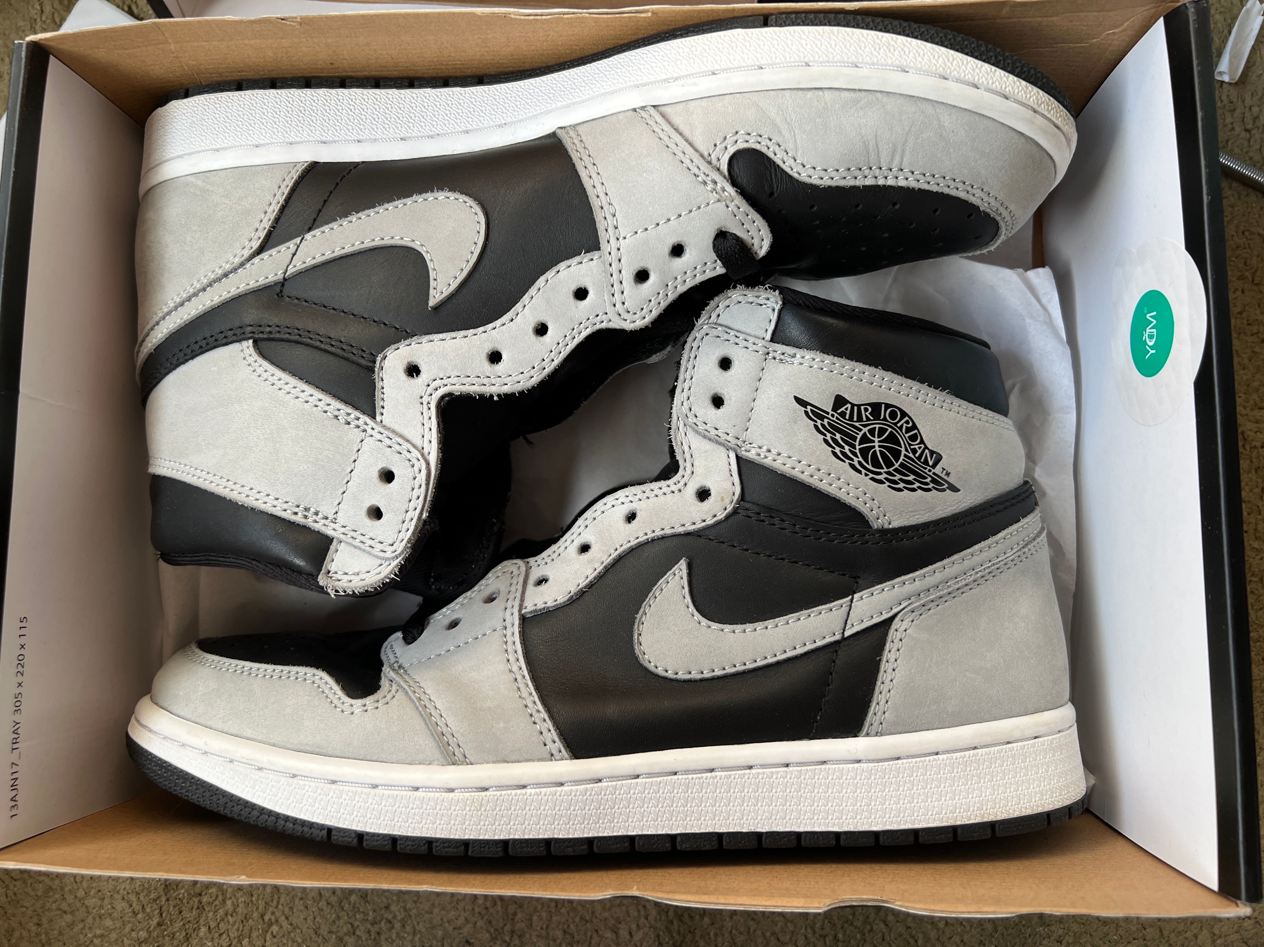 Nike Air Jordan 1 High OG "Shadow 2.0"