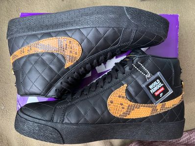Supreme × Nike SB Blazer Mid "Black"