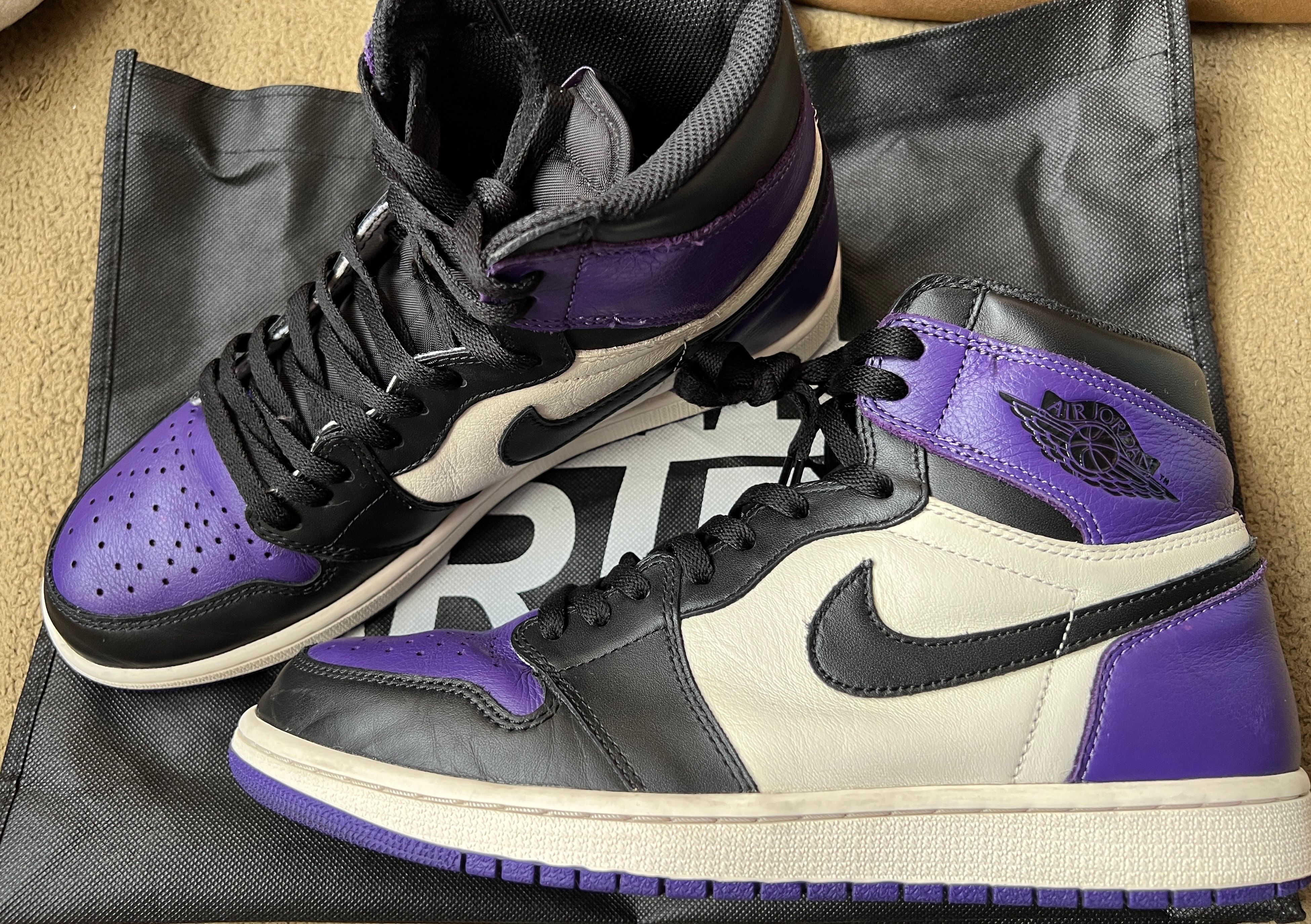 Nike Air Jordan 1 Retro High OG "Court Purple" (2018)