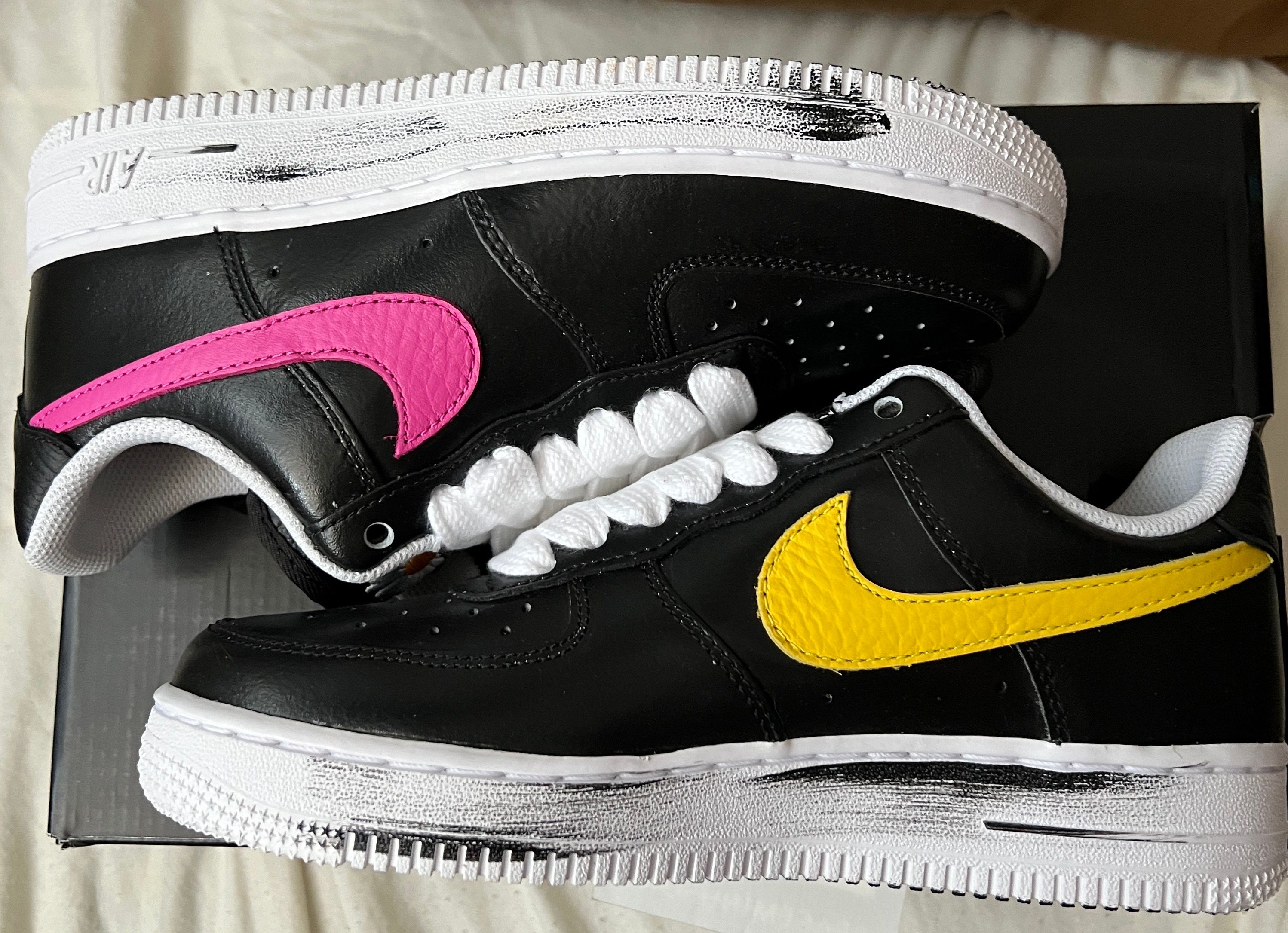 PEACEMINUSONE × Nike Air Force 1 Low '07 Para-Noise 3.0 "Black and Multi-Color" / G-DRAGON
