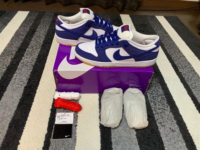 Nike SB Dunk Low "Los Angeles Dodgers/Deep Royal Blue"