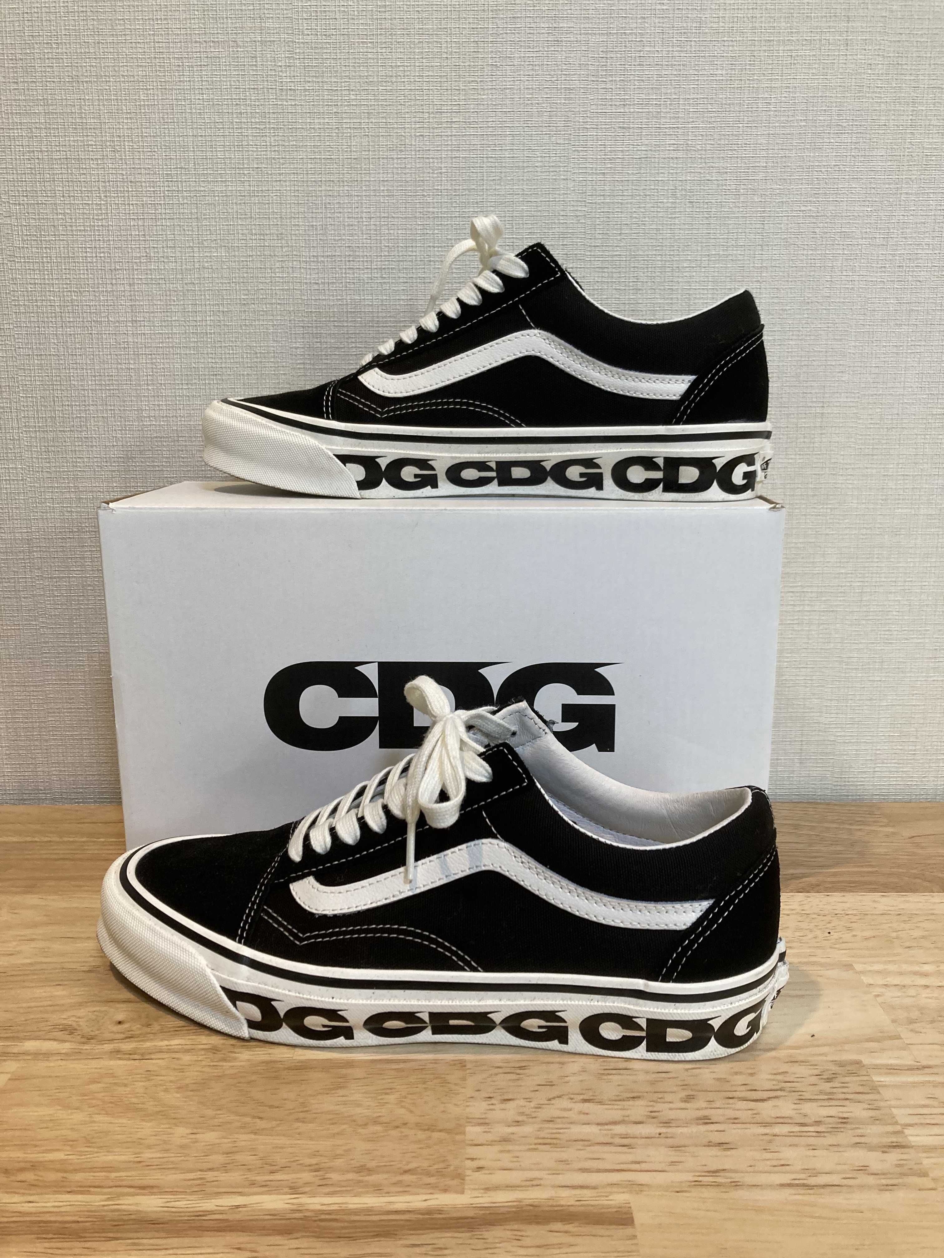 COMME des GARCONS CDG × Vans Old Skool LX "Black/White"