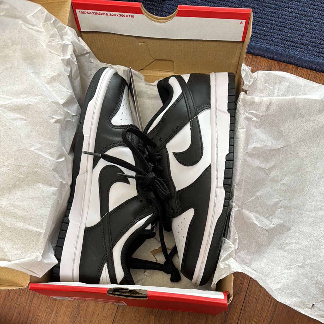 Nike Women's Dunk Low "White/Black"