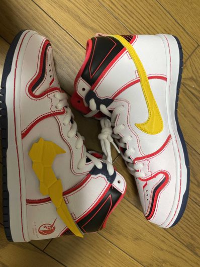 Gundam Unicorn × Nike SB Dunk High PRO QS "UNICORN"