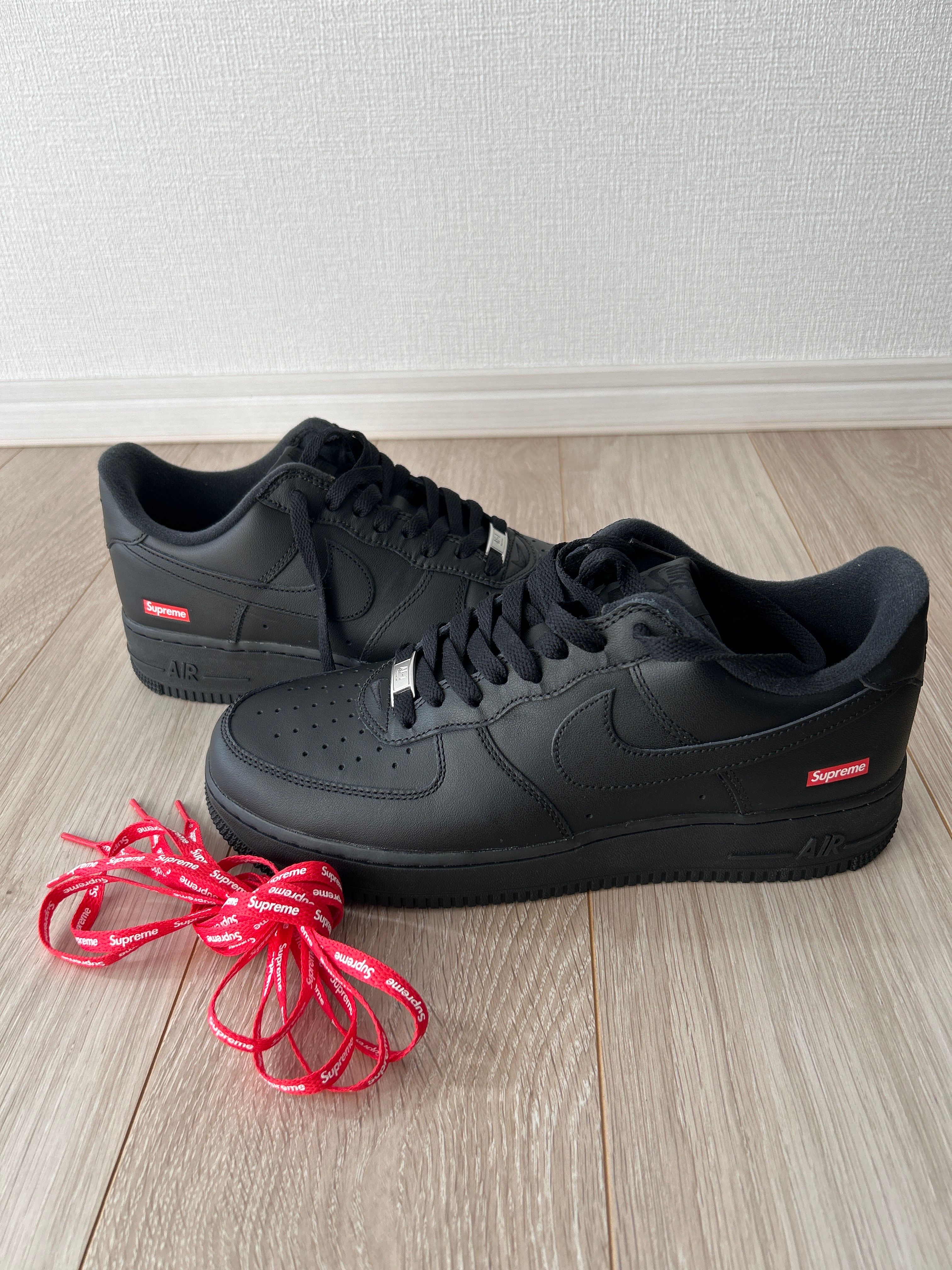 Supreme × Nike Air Force 1 Low "Black"