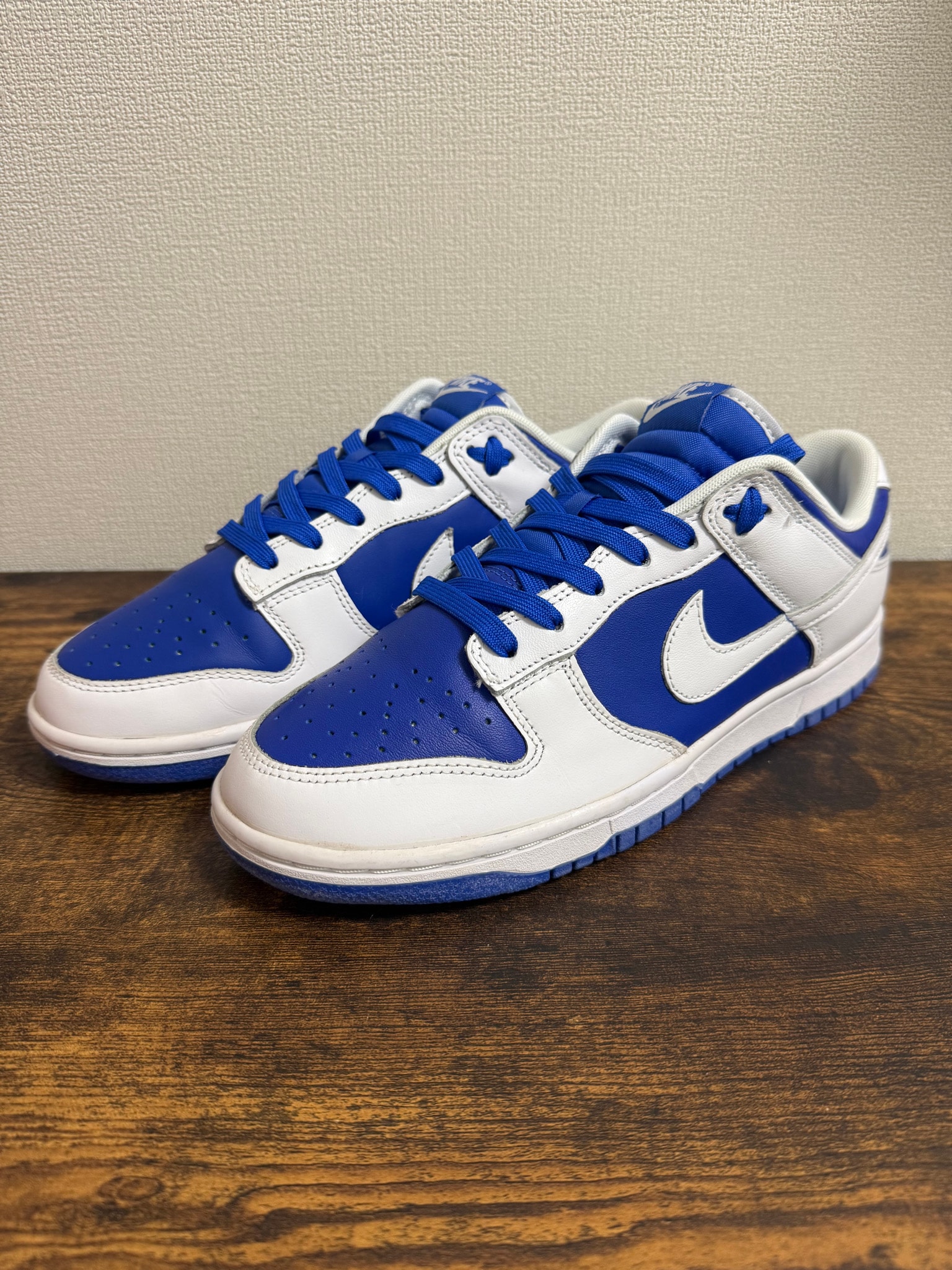 Nike Dunk Low Retro "Racer Blue and White"