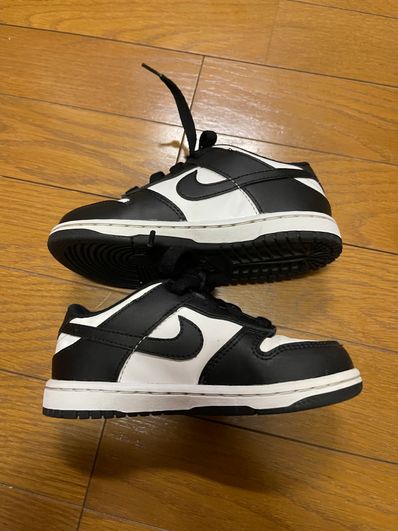 Nike TD Dunk Low "White/Black"