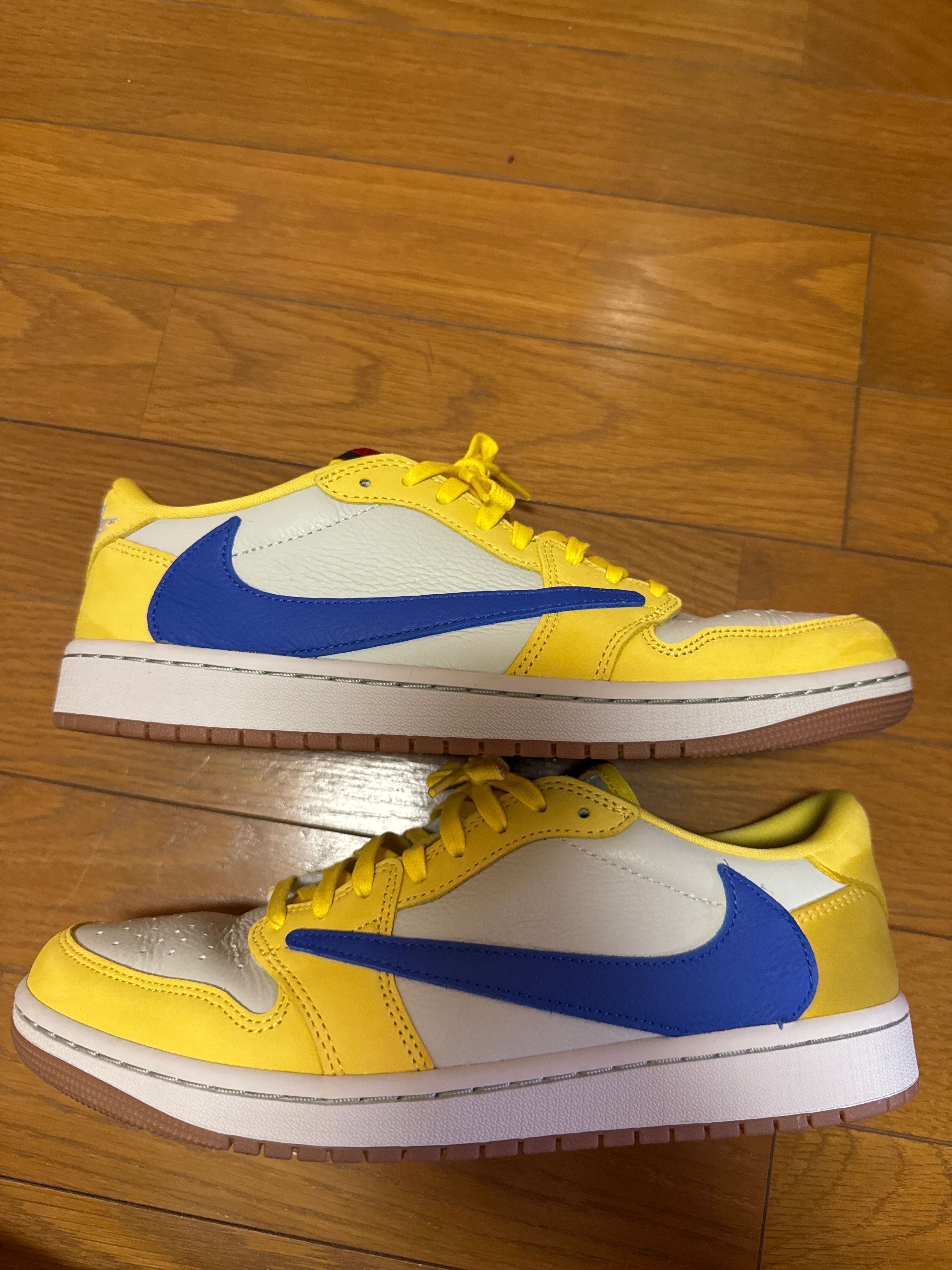 Travis Scott × Nike Women's Air Jordan 1 Retro Low OG "Canary"