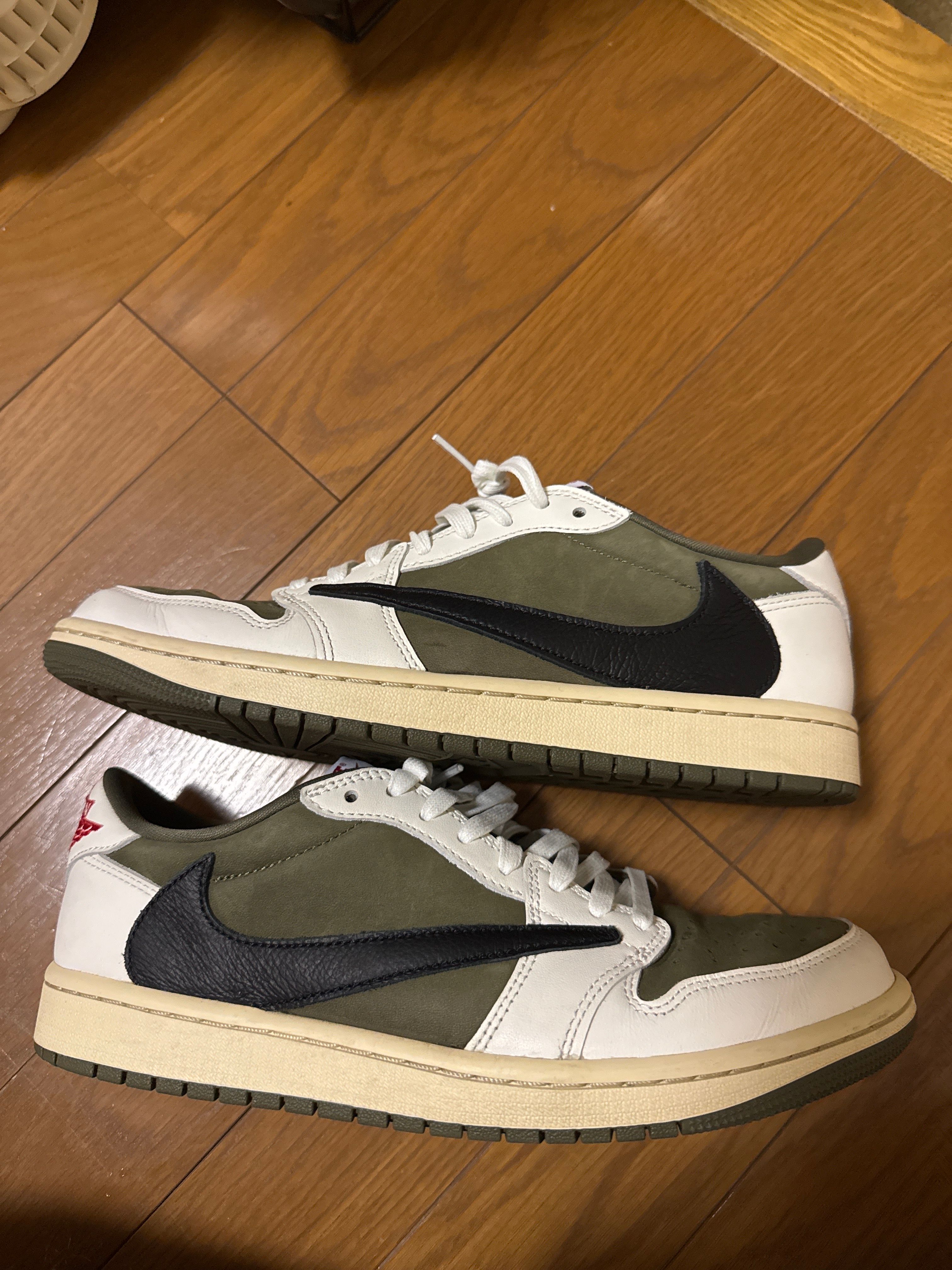Travis Scott × Nike Air Jordan 1 Low OG SP "Reverse Olive"