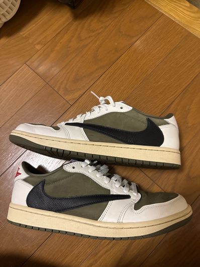 Travis Scott × Nike Air Jordan 1 Low OG SP "Reverse Olive"