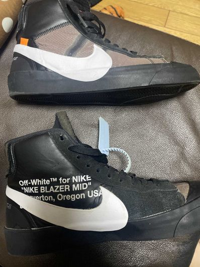 Off-White × Nike Blazer Studio Mid "Grim Reaper"
