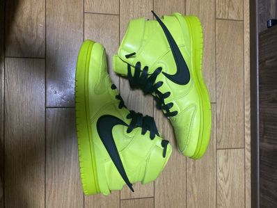 AMBUSH × NIKE DUNK HIGH "FLASH LIME"
