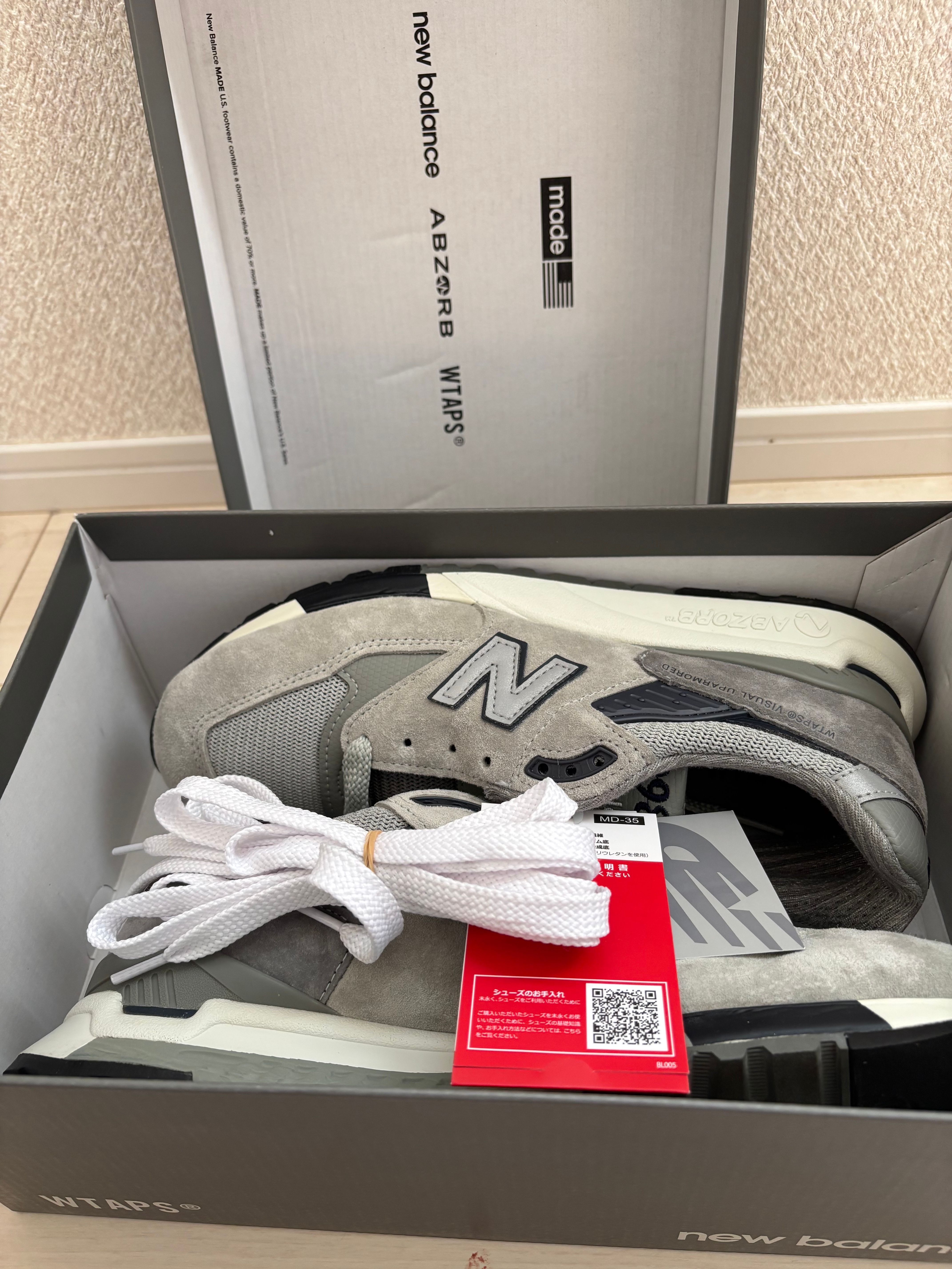WTAPS × New Balance 998 "Gray"