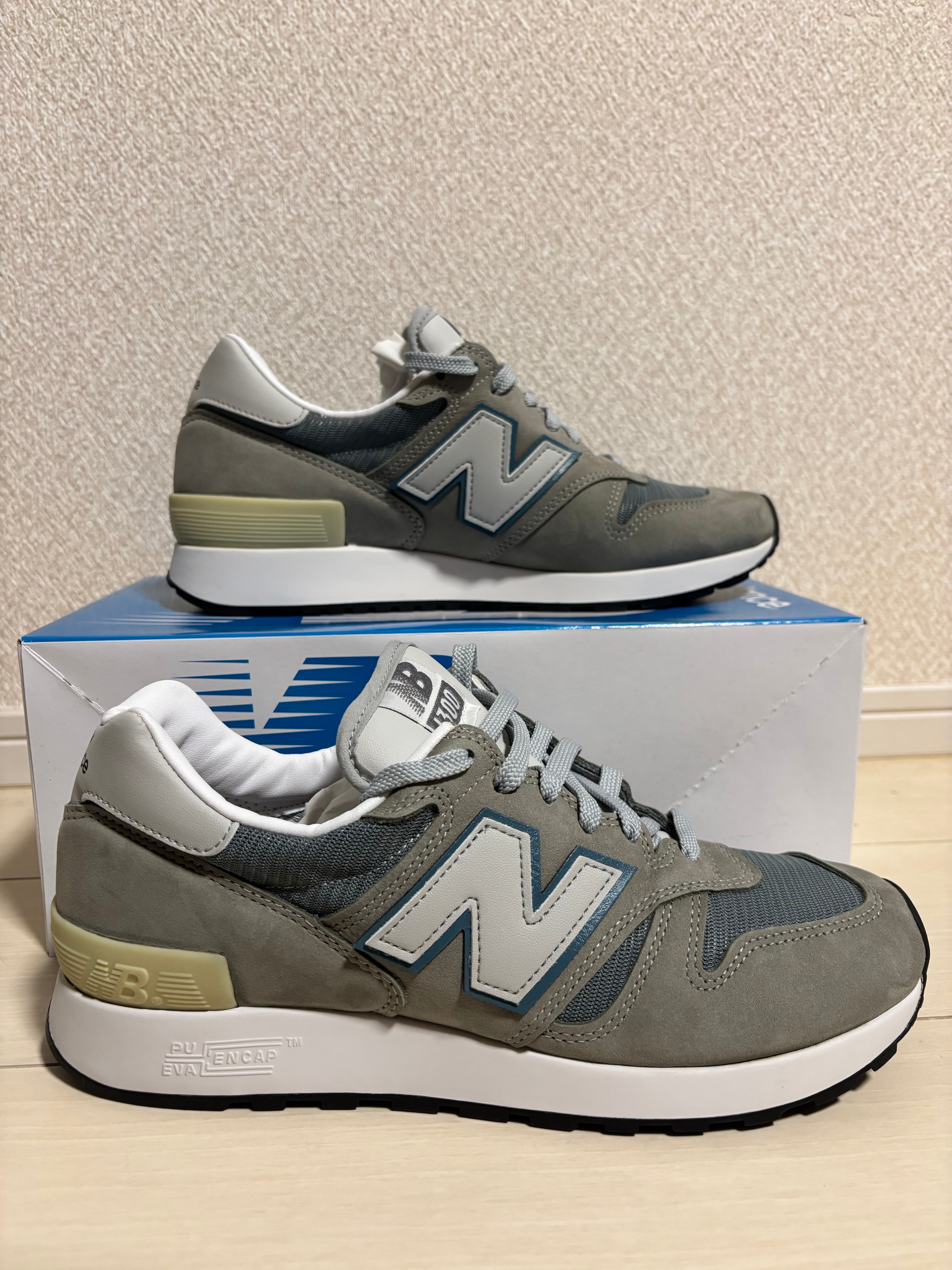New Balance 1300JP Made in USA "Mirage Gray/Monument/Silver Birch" (2025)