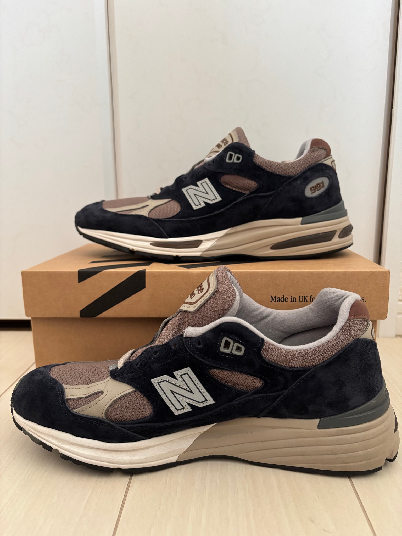 New Balance 991V2 "After Midnight/Sepia Tint/Plaza Taupe"