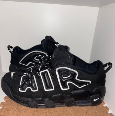 AMBUSH × Nike Air More Uptempo Low "Black and White"