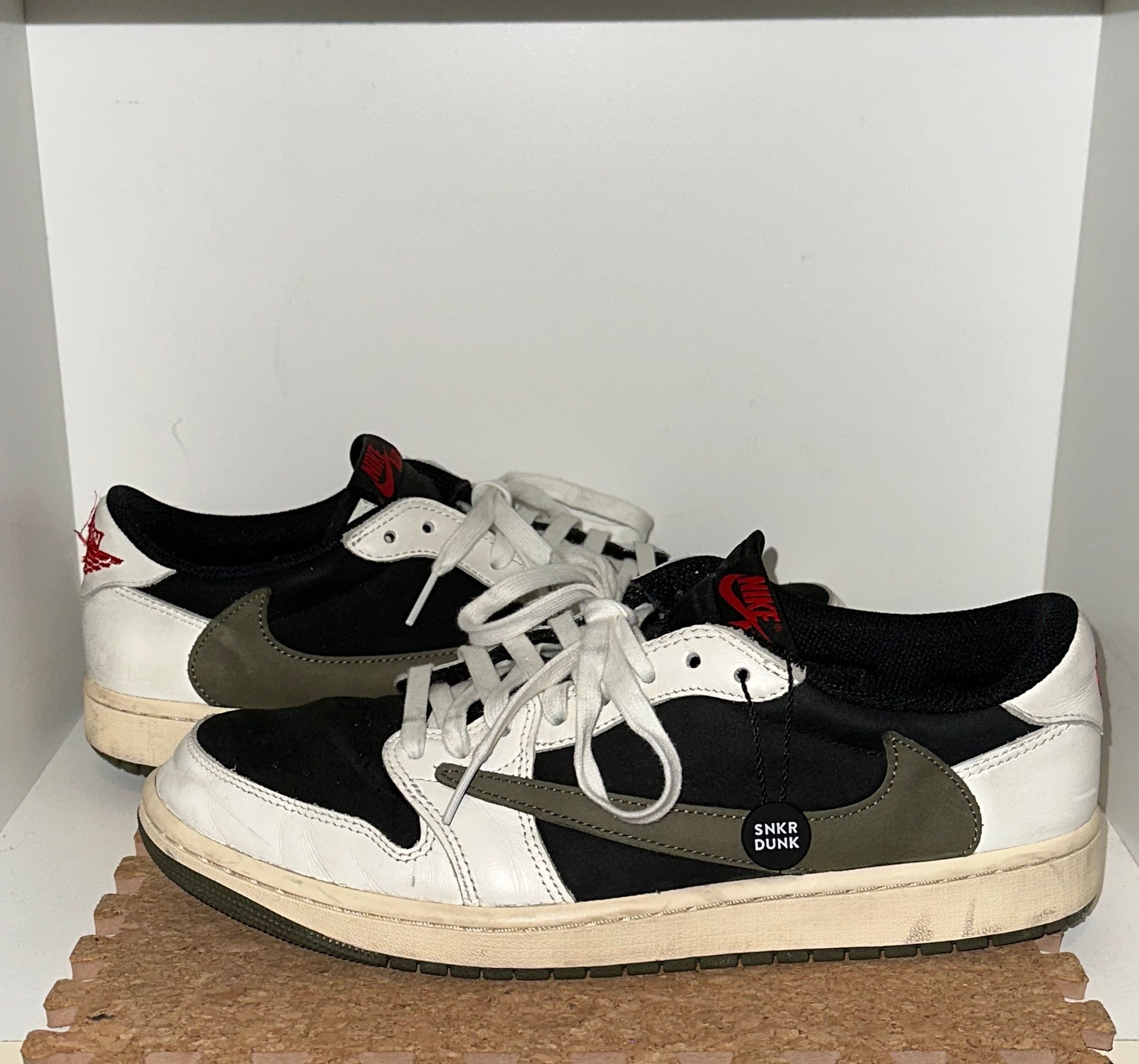 Travis Scott × Nike Women's Air Jordan 1 Low OG "Medium Olive"