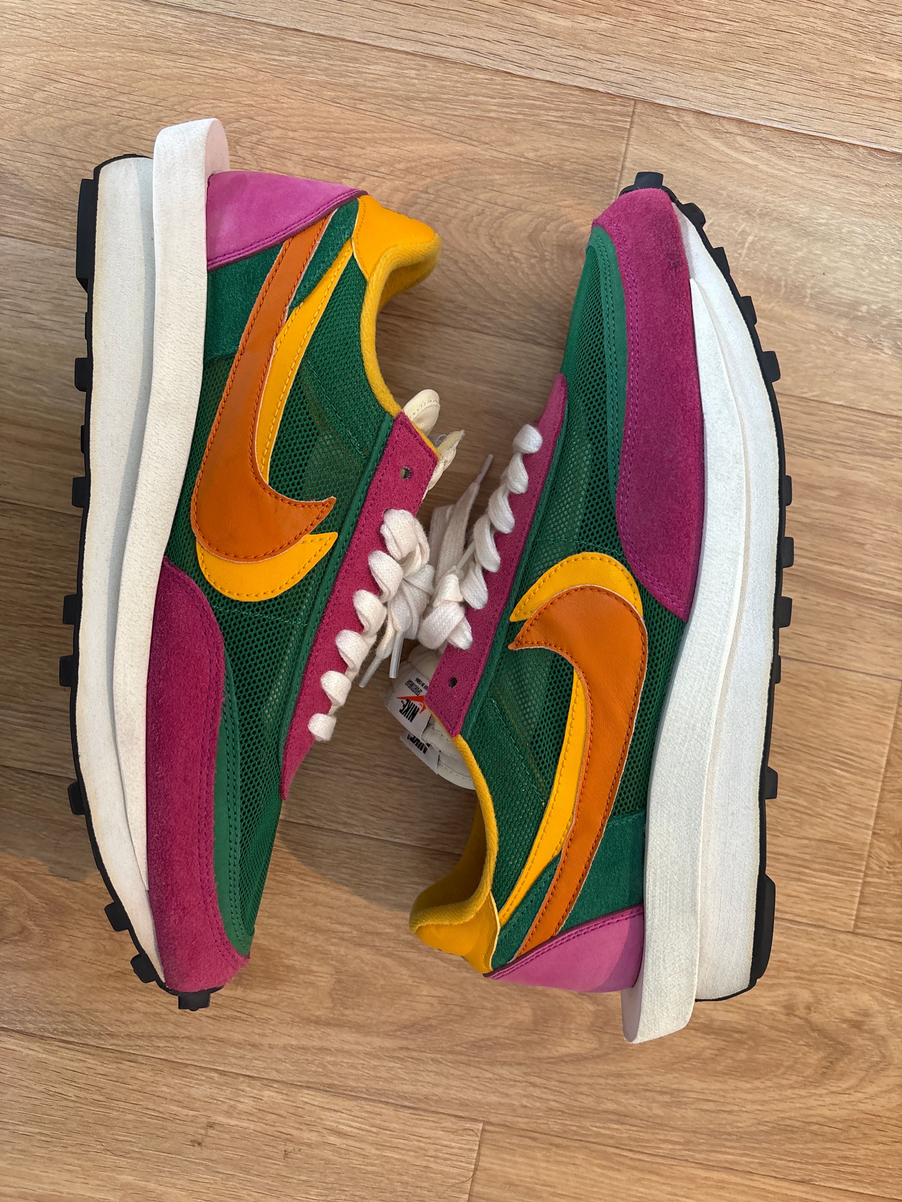 sacai × NIKE LDV WAFFLE "PINE GREEN"