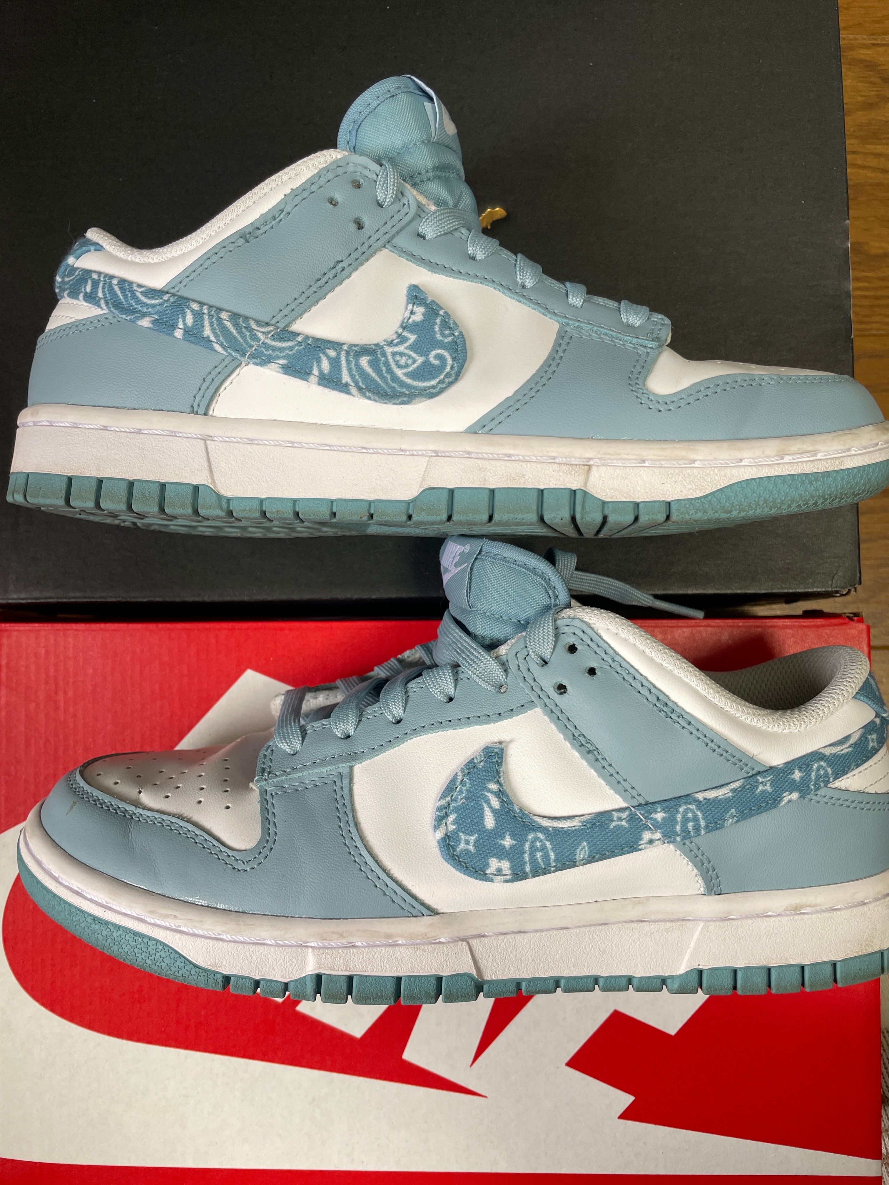 Nike Women's Dunk Low ESS "Blue Paisley"