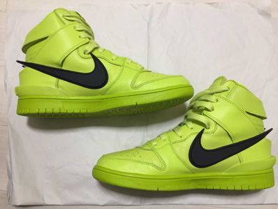 AMBUSH × NIKE DUNK HIGH "FLASH LIME"