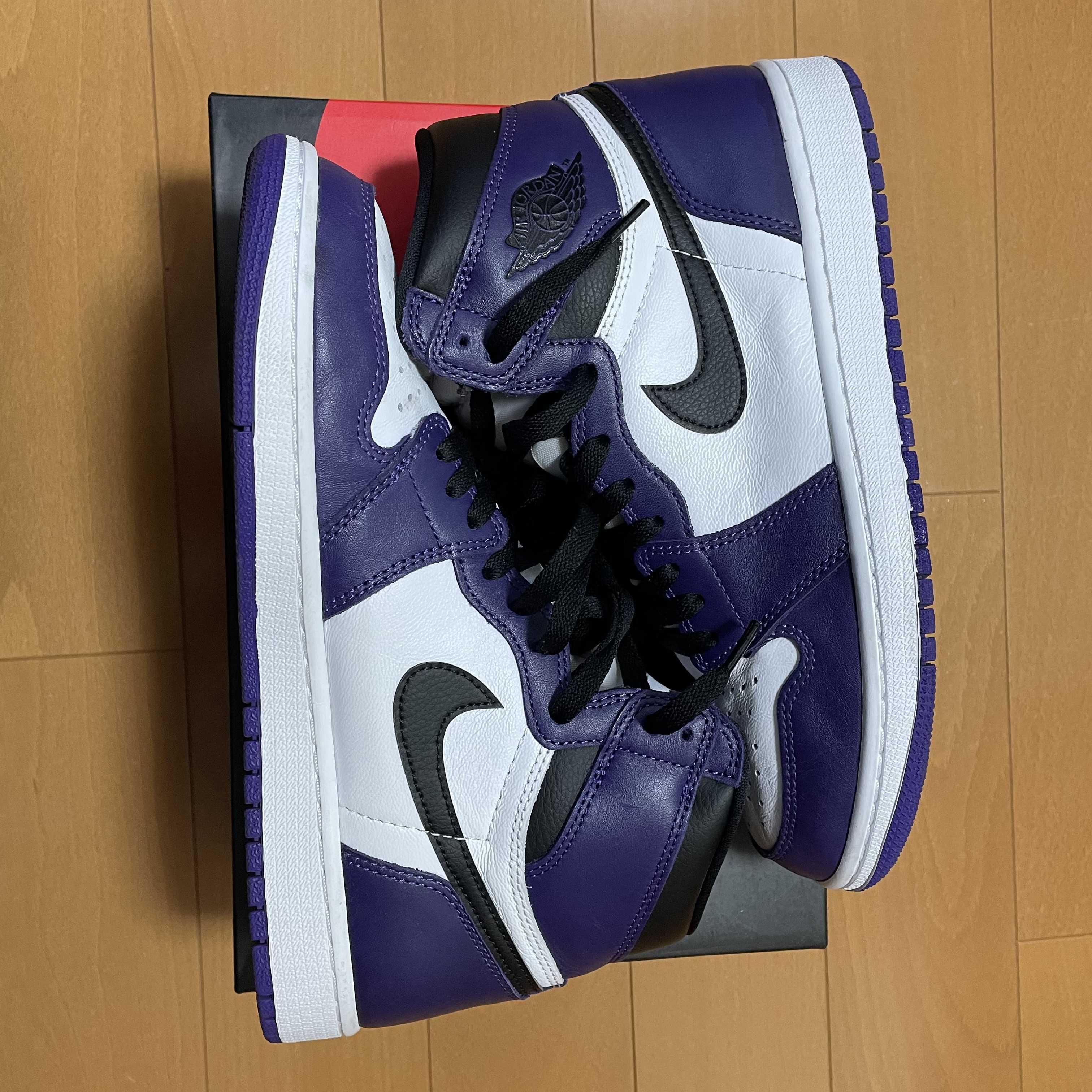Nike Air Jordan 1 Retro High OG "Court Purple White/Black" (2020)