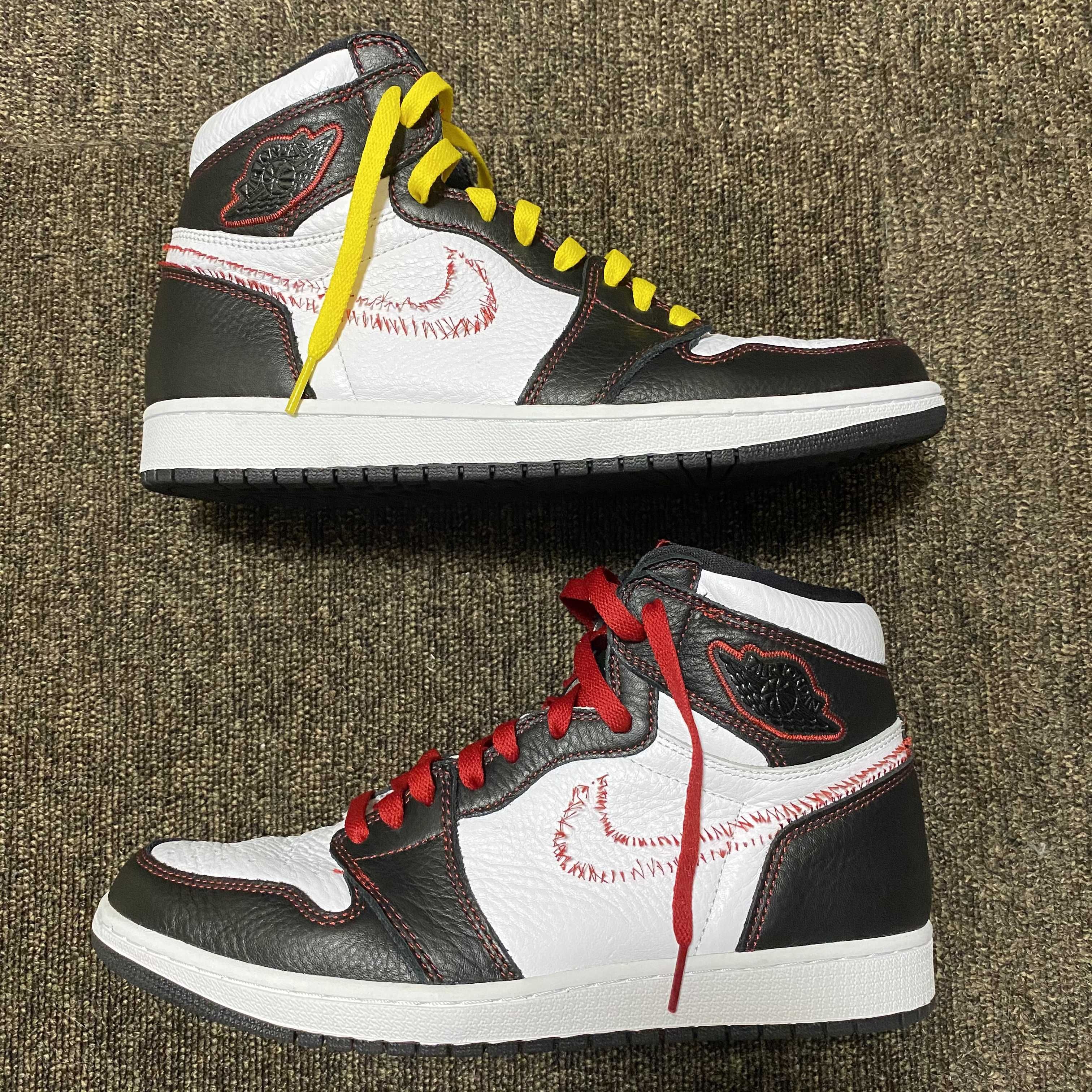 Nike Air Jordan 1 High OG Defiant "Black/Yellow/Gym Red"