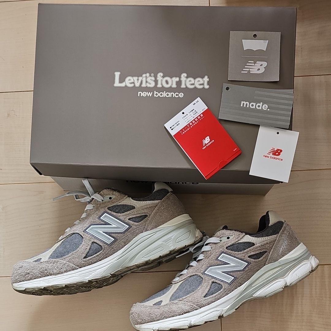 Levi's × New Balance 990V3 "Grey"