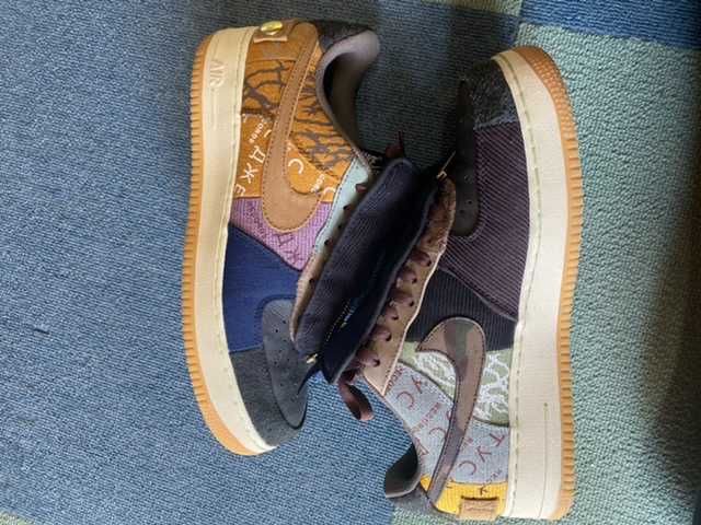 Travis Scott × Nike Air Force 1 Low Cactus Jack "Multi Color"