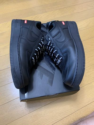 Supreme × Nike Air Force 1 Low "Black"