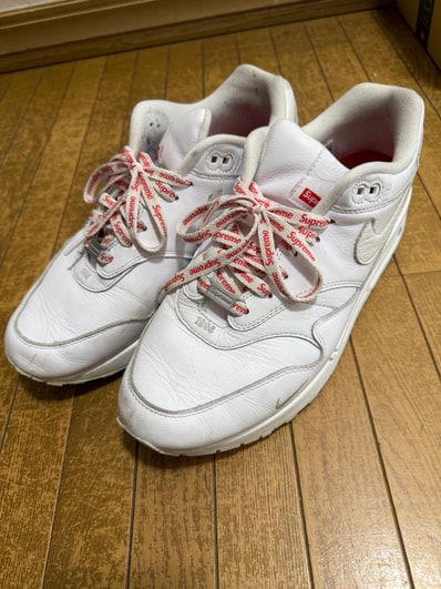 Supreme × Nike Air Max 1 '87 SP "White" (25SS Week4)