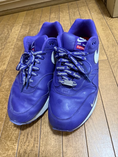 Supreme × Nike Air Max 1 '87 SP "Purple" (25SS Week4)