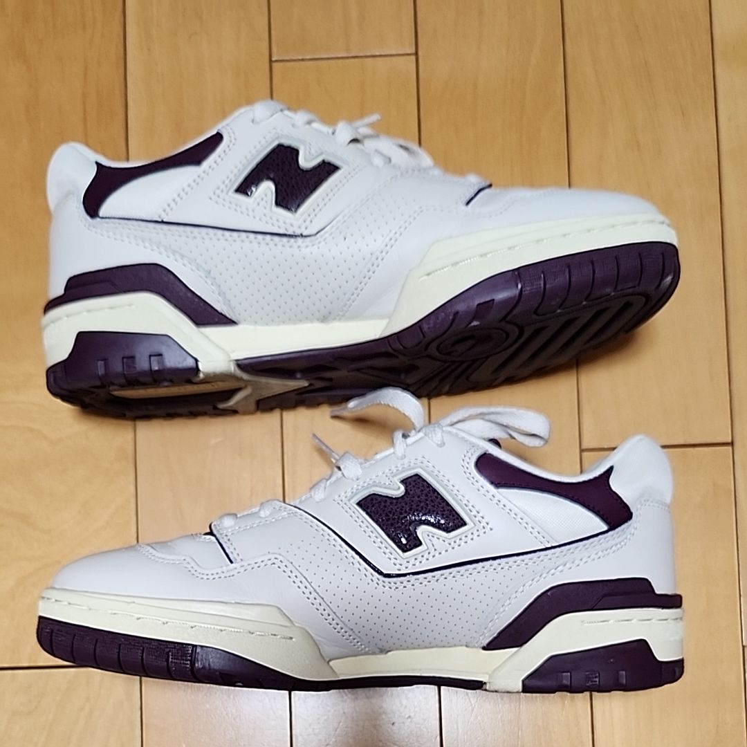 Aime Leon Dore × New Balance 550 "White/Purple"
