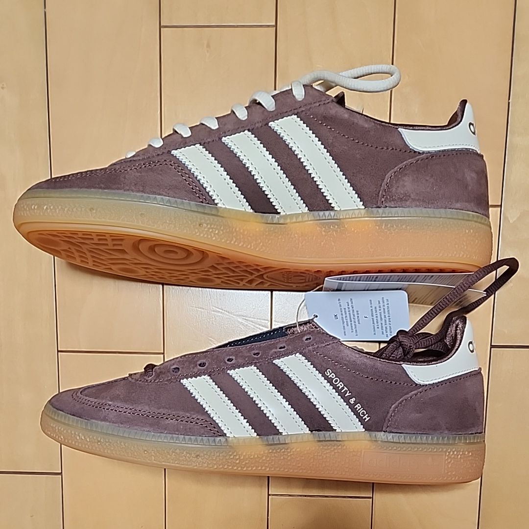 Sporty & Rich × adidas Handball Spezial "Auburn/Cream White/Gum"