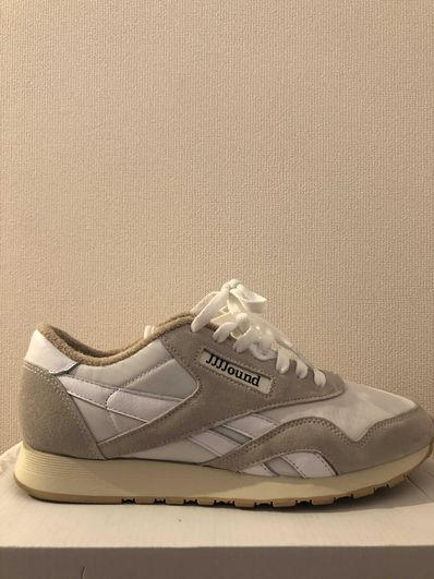 JJJJOUND × REEBOK CLASSIC NYLON "WHITE/GREY"