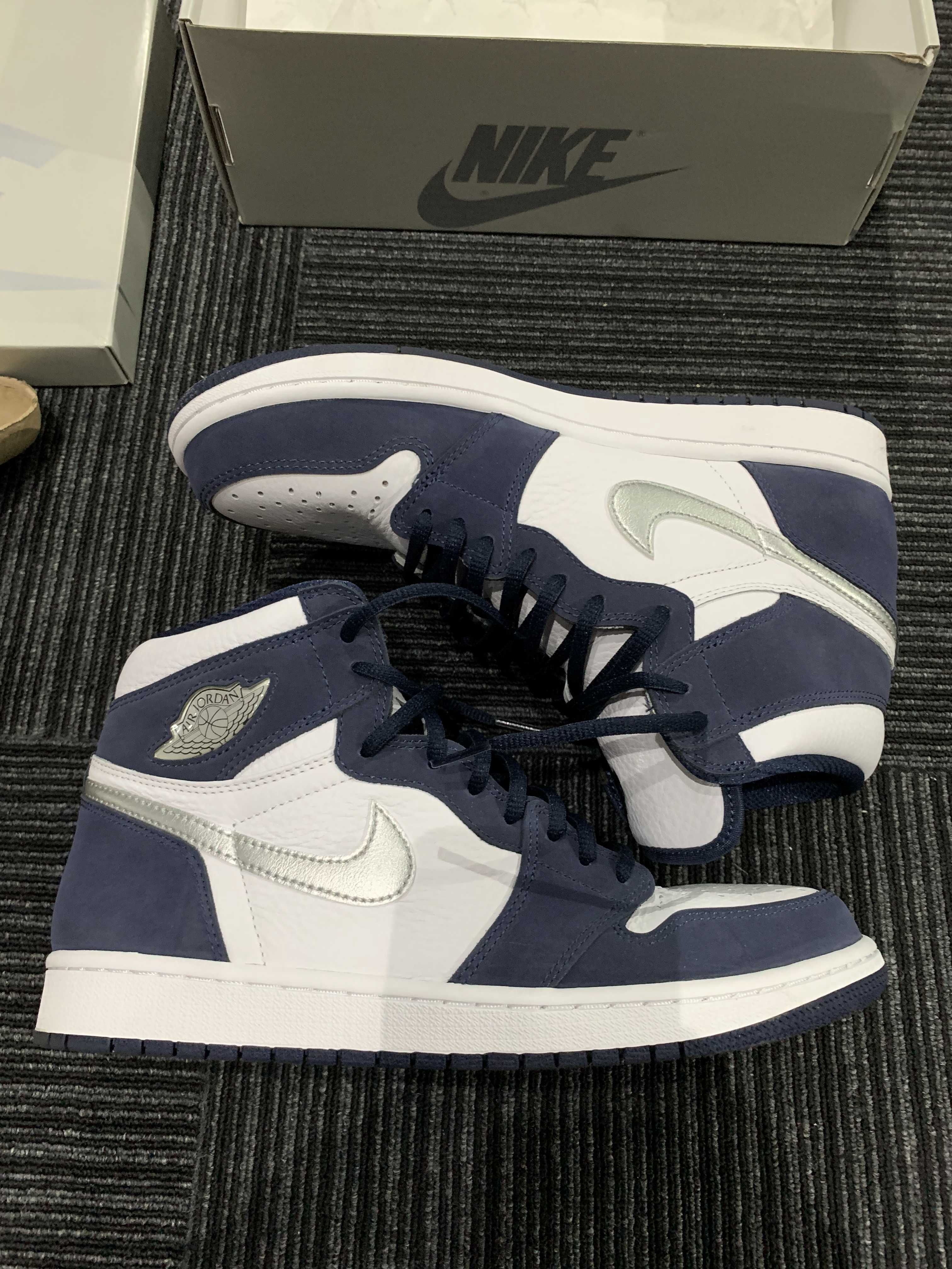 Nike Air Jordan 1 High OG CO.JP "White/Midnight Navy" (2020)(ブリーフケースなし)