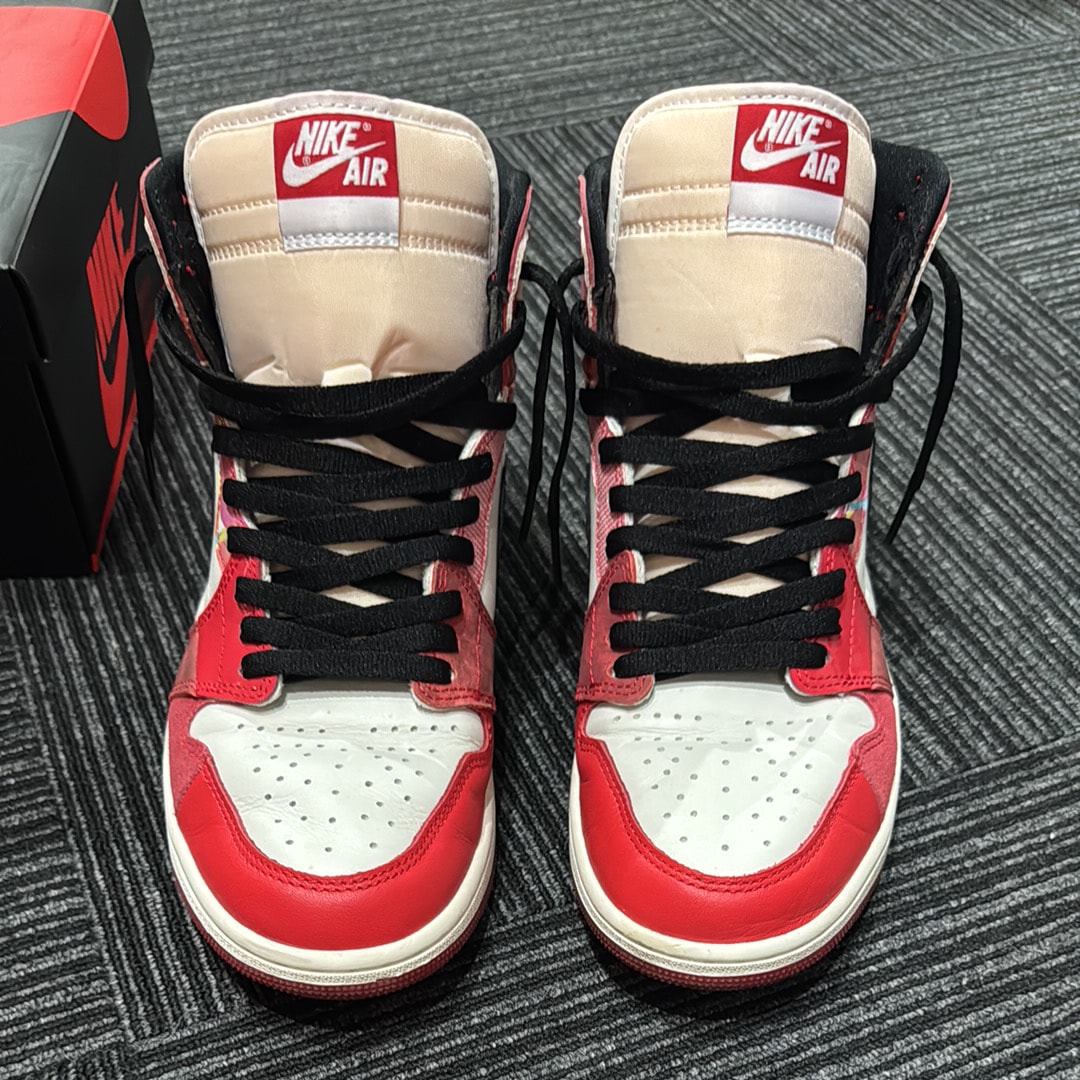 Spider-Man × Nike Air Jordan 1 Retro High OG SP "Spider-Man: Across the Spider-Verse/University Red"